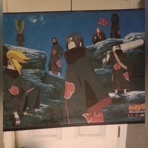 2002 Shonen Jump Naruto Shippuden Wall Banner/Scroll